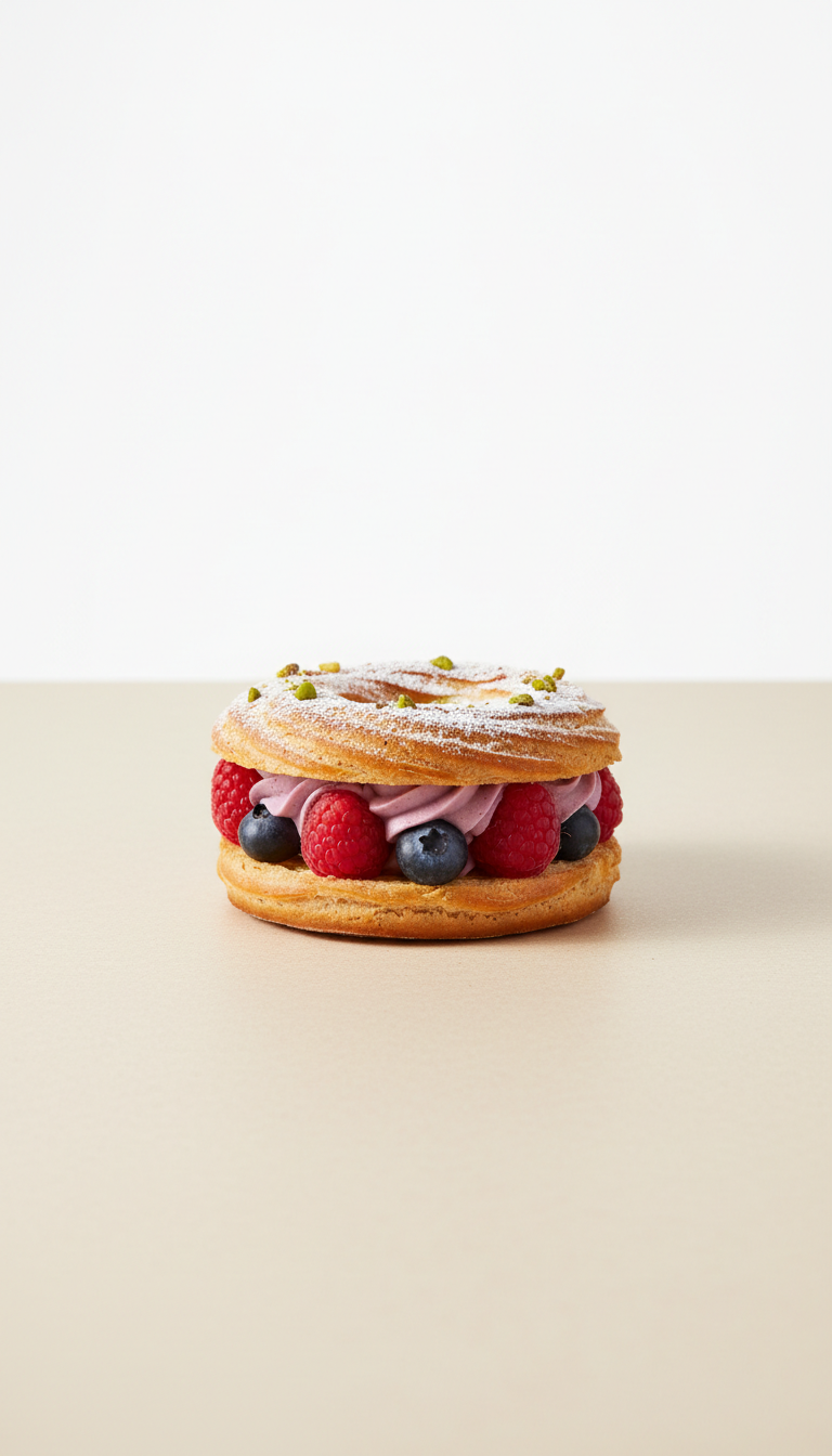 Yuzu Vanilla Éclair With Citrus Glaze